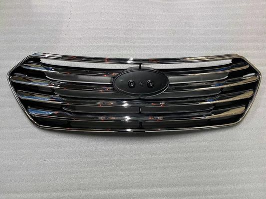 13-16 Grelha frontal moderna de Santa Fe em preto e cromo com olho único 86350B8000