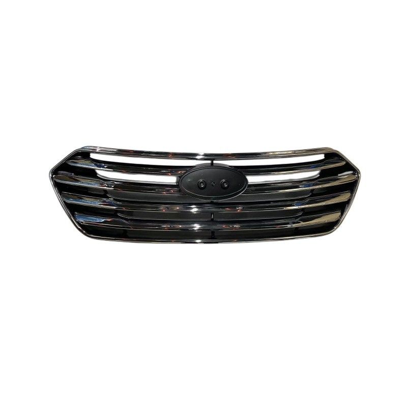 13-16 Grelha frontal moderna de Santa Fe em preto e cromo com olho único 86350B8000