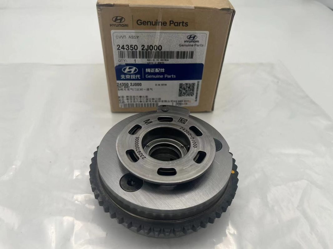 Venda Quente Mais recente CVVT Timing Camshaft engrenagem Sprocket Assembléia Ajustador timing variável 243502J000 para Kia Hyundai